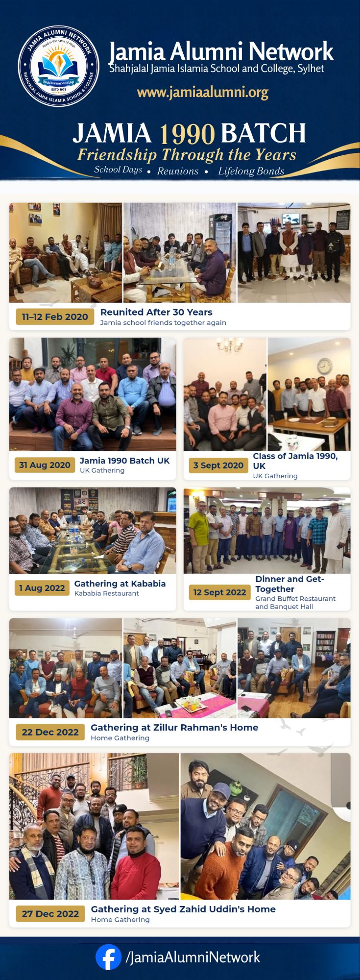 Jamia 1990 Batch: A Journey of Friendship, Reunions and Lifelong Memories